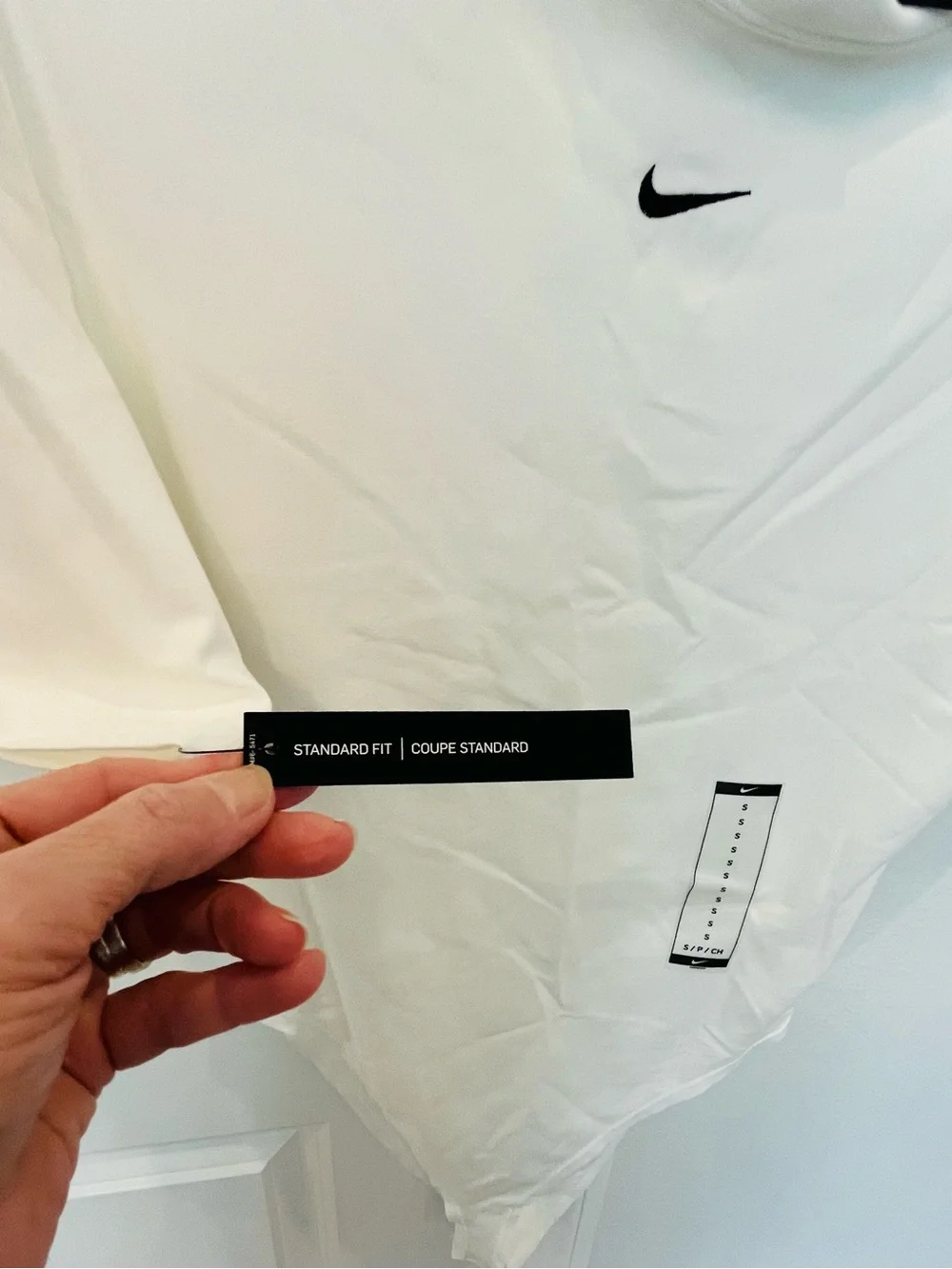 Nike Bodysuit Tee Shirt White